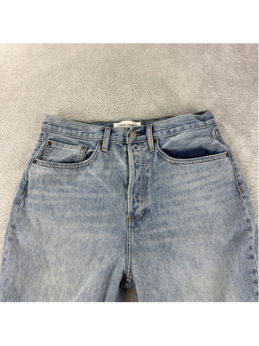 Denim Forum The Joni High Rise Loose Jeans Women's Size 31x28 - Picture 8 of 13